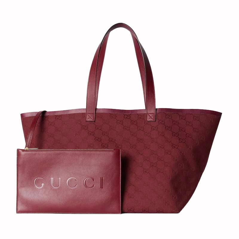 Gucci Totissima Medium Tote Bag Rosso Ancora Red