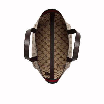Gucci Totissima Small Tote Bag Beige/Ebony