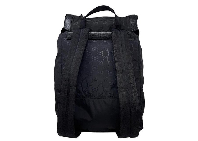 Gucci Travel Nylon Backpack Large Black