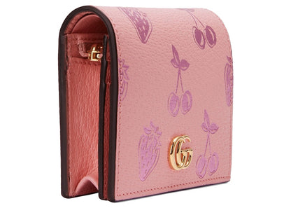 Gucci Valentine's Day GG Marmont Wallet Pink