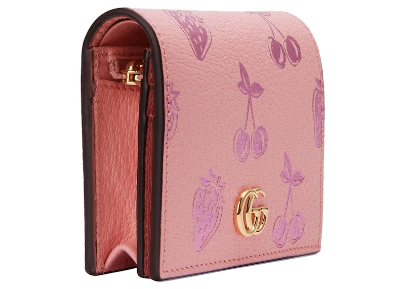 Gucci Valentine's Day GG Marmont Wallet Pink