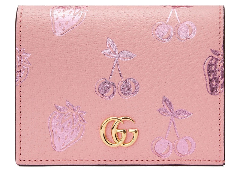 Gucci Valentine's Day GG Marmont Wallet Pink