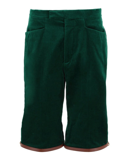 Gucci Velvet Shorts Green