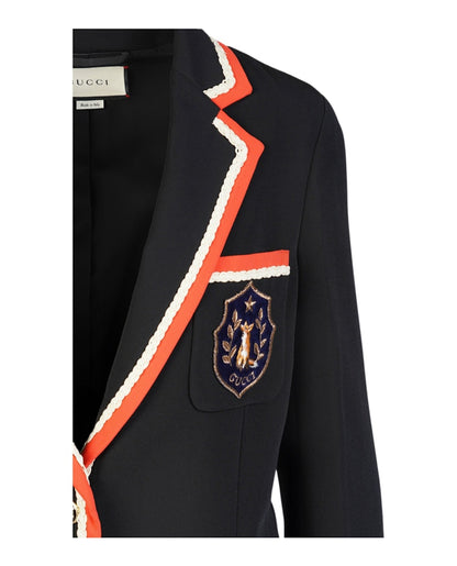 Gucci Viscose Jacket Black