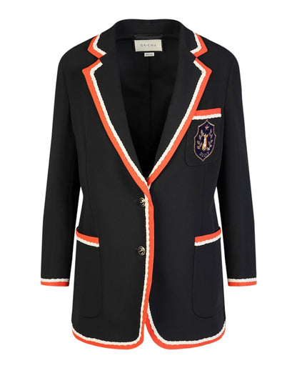 Gucci Viscose Jacket Black