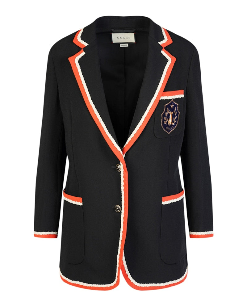 Gucci Viscose Jacket Black