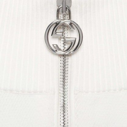 Gucci Viscose Knit Top Ivory