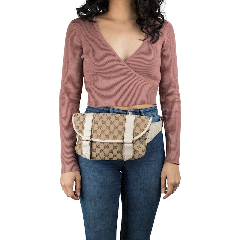 Gucci Waist Bag GG Canvas