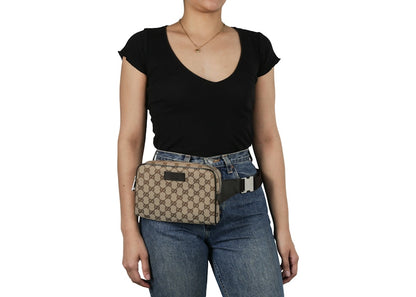 Gucci Belt Bag GG Supreme Small Beige/Black