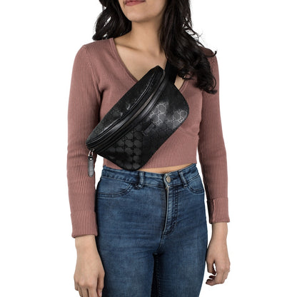 Gucci Waist Pouch GG Imprime Black