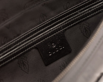 Gucci Waist Pouch GG Imprime Black