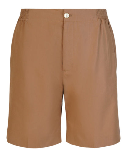 Gucci Waistband Shorts Sand