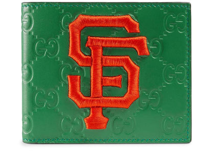 Gucci Wallet SF Giants Patch Green