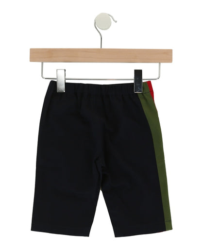 Gucci Web Accent Trousers Navy