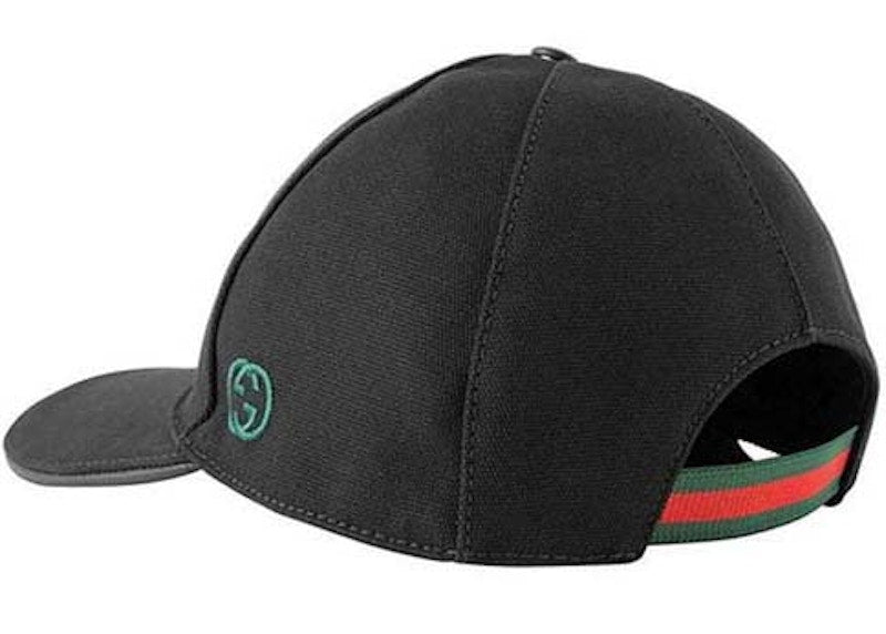Gucci Web Baseball Cap Black/Red/Green