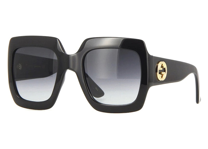 Gucci Web Sunglasses 54MM Black/Grey (GG0053S)