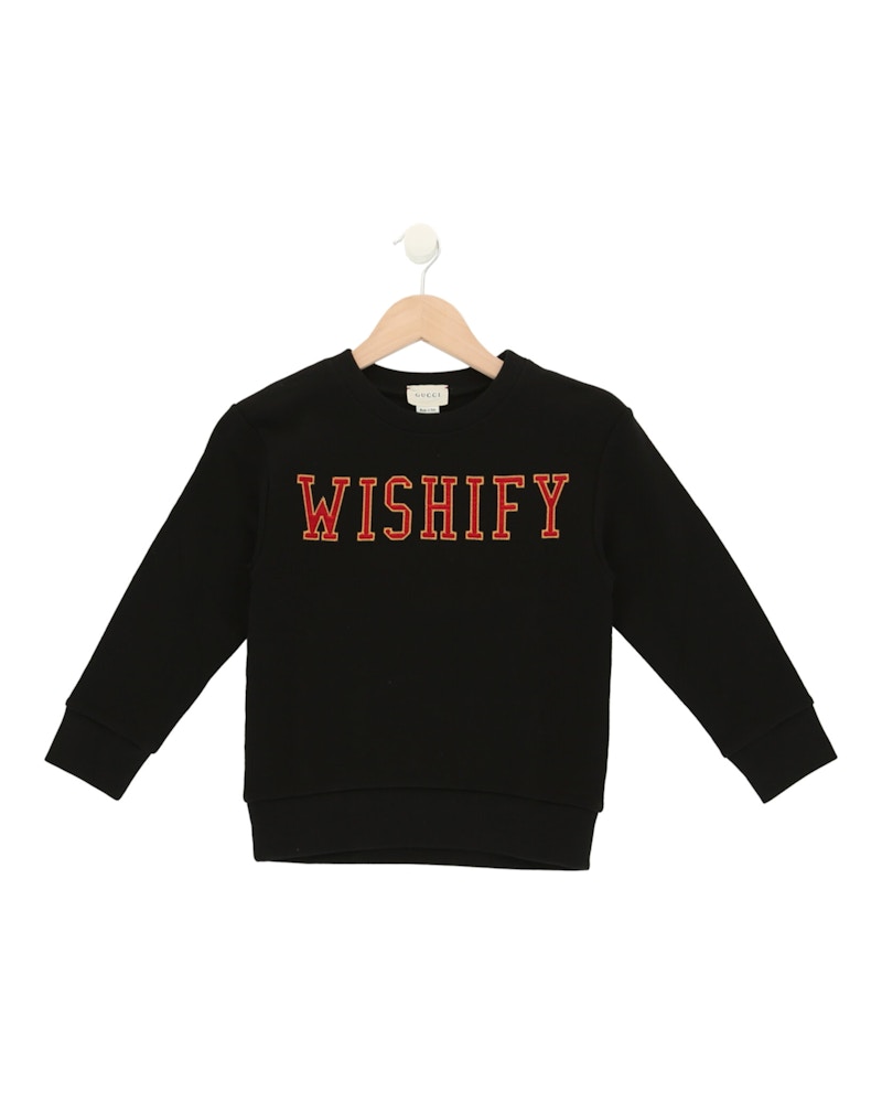 Gucci Wishify Patch Sweater Black