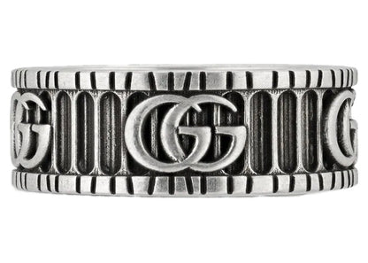 Gucci With Double G Ring Silver