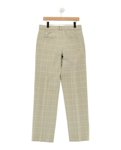Gucci Wool Blend Check Patterned Trousers Multi