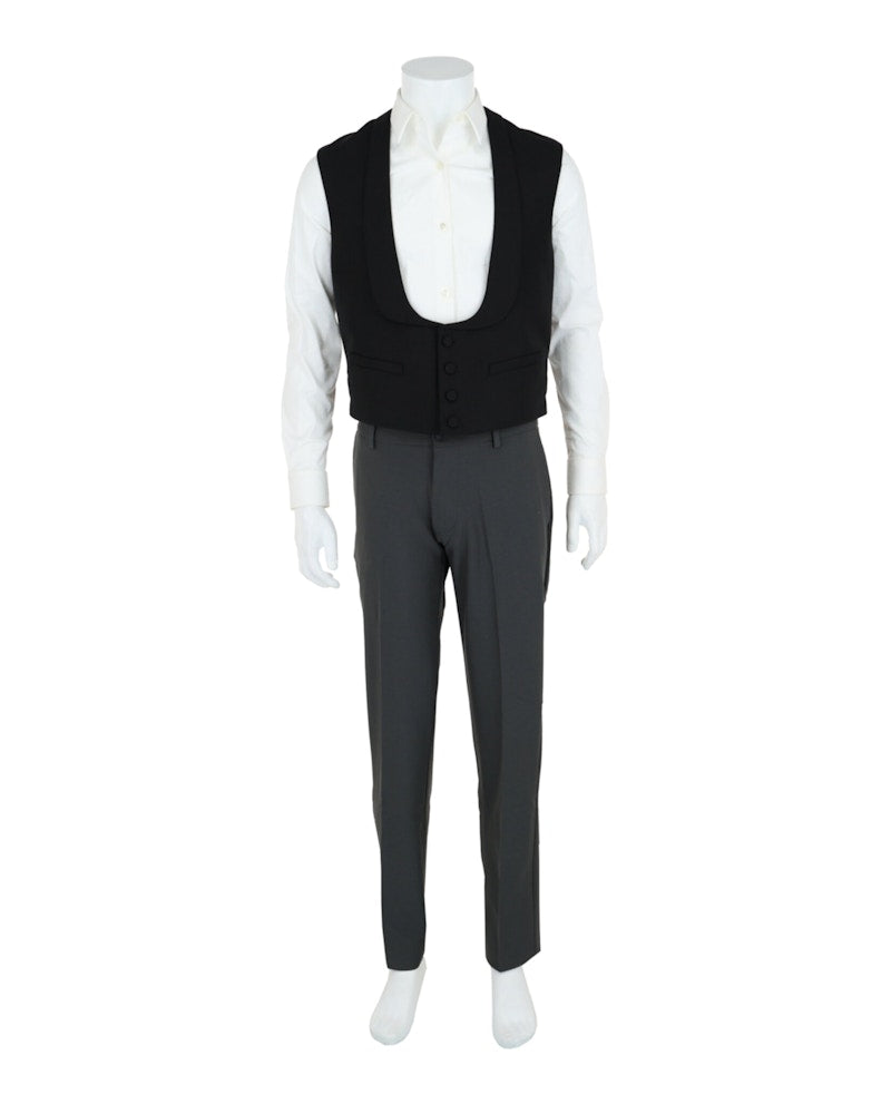 Gucci Wool Blend Vest Black