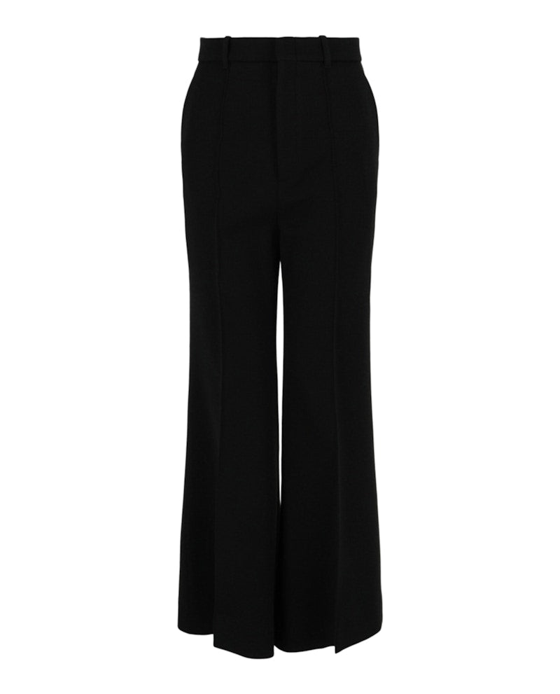 Gucci Wool Blend Wide-Leg Pants Multi