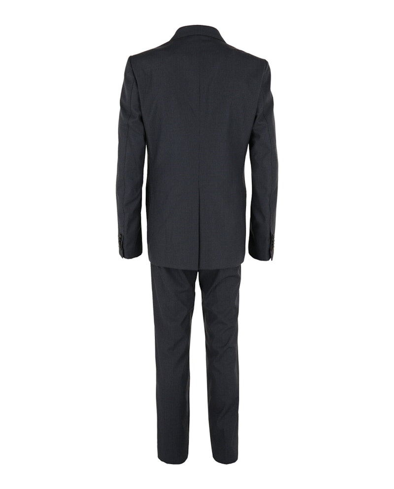 Gucci Wool Pin Dot Suit Silver
