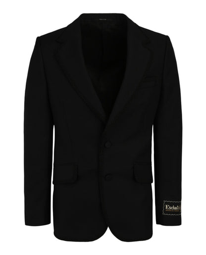 Gucci Wool Tailored Blazer Black