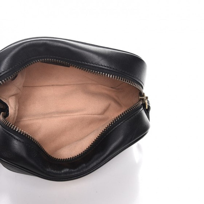 Gucci GG Marmont Wrist Wallet Matelasse Mini Black