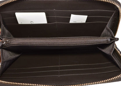 Gucci Zip Around Wallet MicroGuccissima Brown