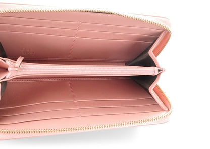 Gucci Zip Around Wallet Microguccissima Pink
