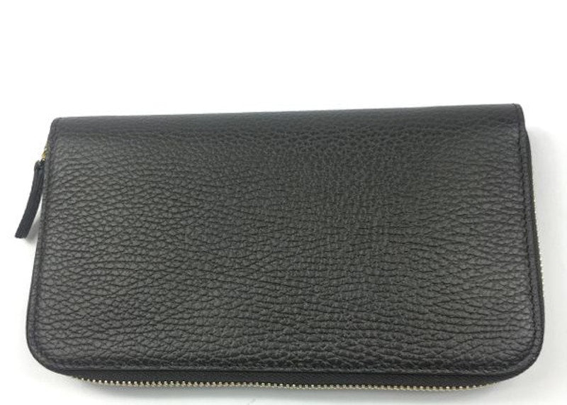 Gucci Zip Wallet Interlocking G Dark Brown