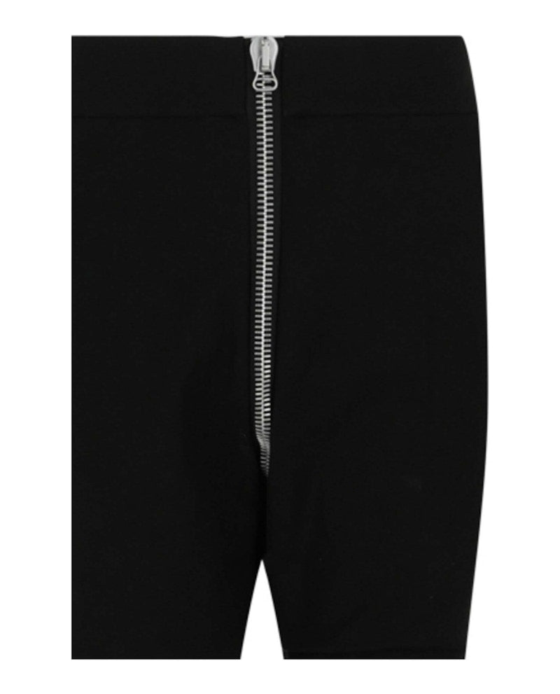 Gucci Zipper-Detail Stirrup Pants Black
