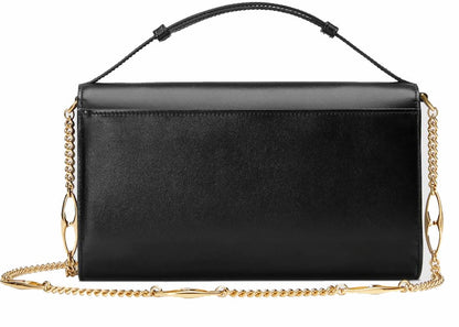 Gucci Zumi Shoulder Bag Smooth Leather Small Black