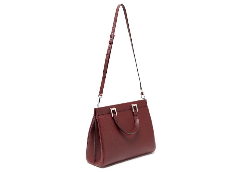 Gucci Zumi Top Handle Medium Burgundy