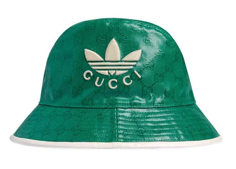 Gucci x Adidas GG Canvas Fedora Green