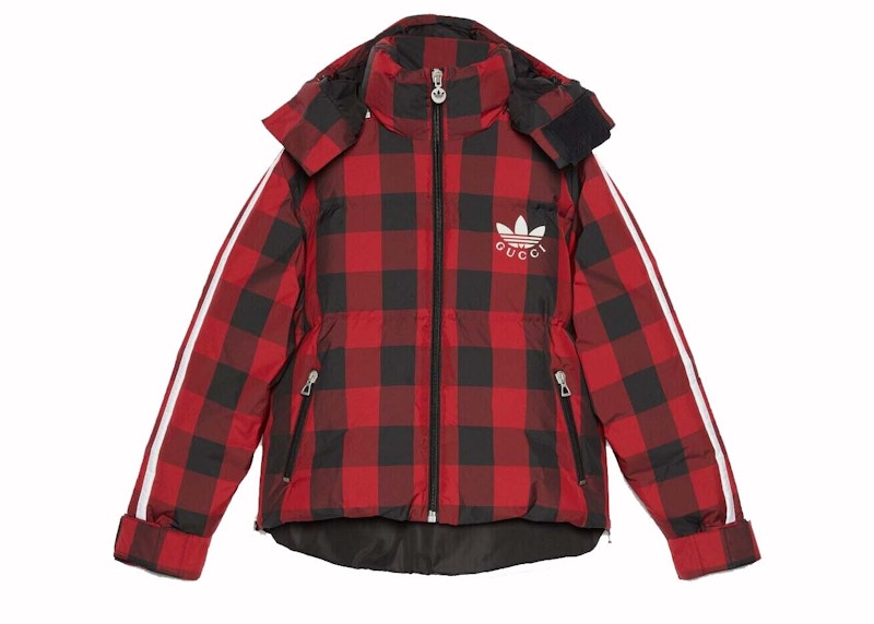 Gucci x Adidas Padded Jacket Red/Black