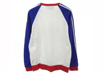 Gucci x Adidas Sweatshirt White/Blue/Red