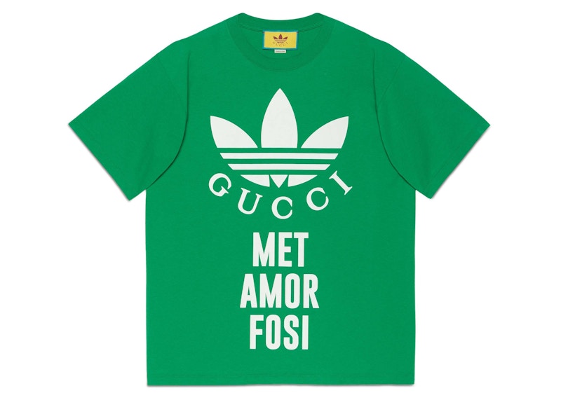 Gucci x Adidas T-Shirt Green