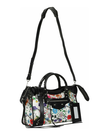 Gucci x Balenciaga Large Flora City Bag Multi