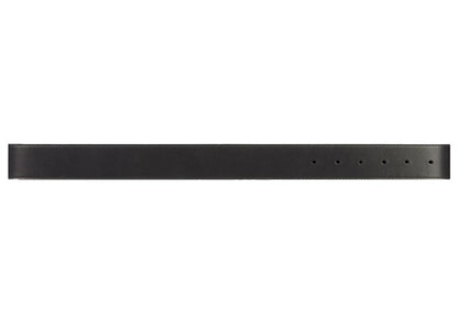 Gucci x Balenciaga The Hacker Project BB Calfskin Belt Black/Silver