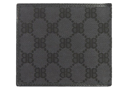 Gucci x Balenciaga The Hacker Project Bi-Fold Wallet Black