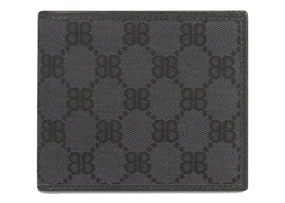 Gucci x Balenciaga The Hacker Project Bi-Fold Wallet Black