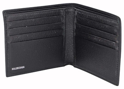 Gucci x Balenciaga The Hacker Project Bi-Fold Wallet (Double Bill Compartment) Black