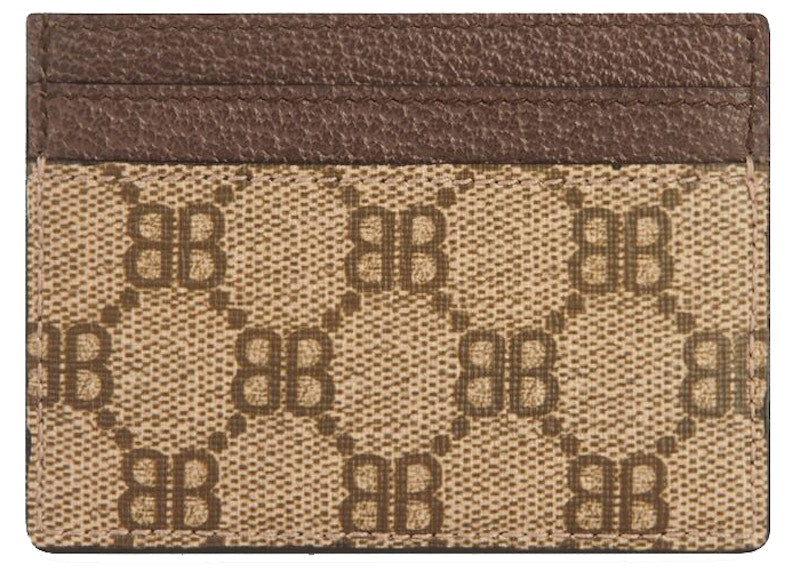 Gucci x Balenciaga The Hacker Project Card Case Beige