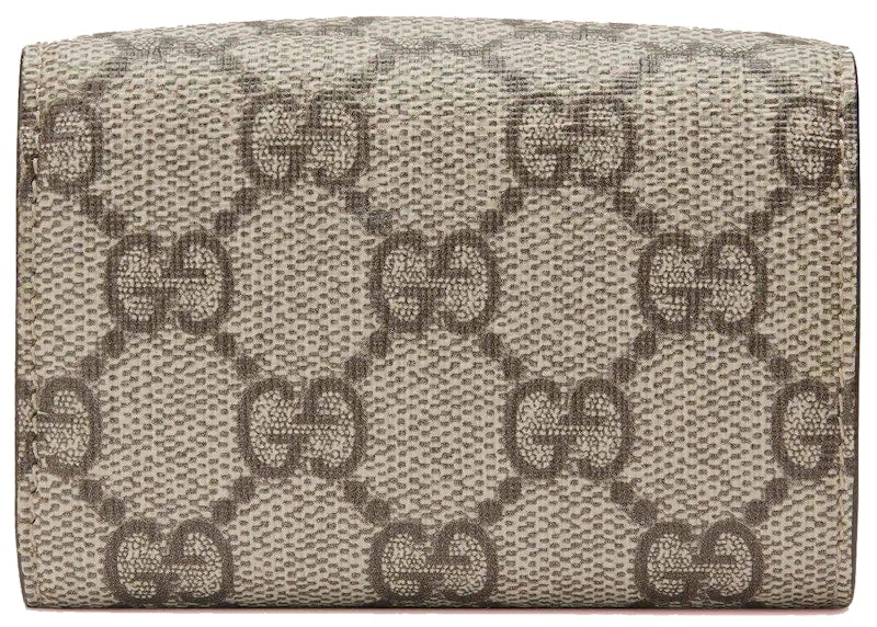 Gucci x Balenciaga The Hacker Project Card Case Wallet Beige/Ebony