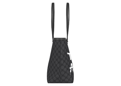 Gucci x Balenciaga The Hacker Project Graffiti Medium Tote Bag Black