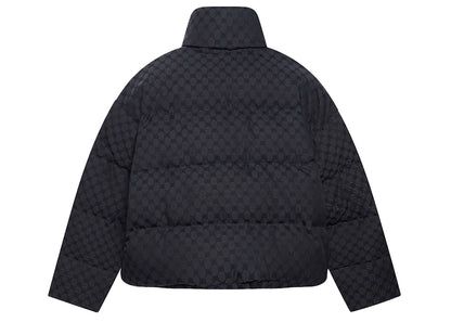 Gucci x Balenciaga The Hacker Project Hacker BB Puffer Jacket Black Dark Grey