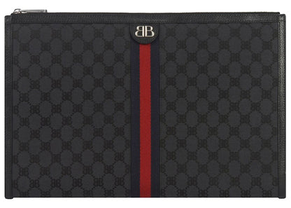 Gucci x Balenciaga The Hacker Project Laptop Pouch Black