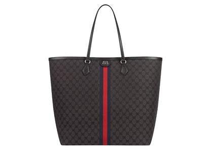 Gucci x Balenciaga The Hacker Project Large Tote Bag Black