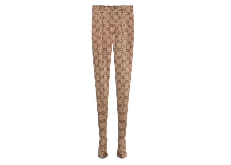 Gucci x Balenciaga The Hacker Project Maxi GG Pantaleggings Beige/Ebony